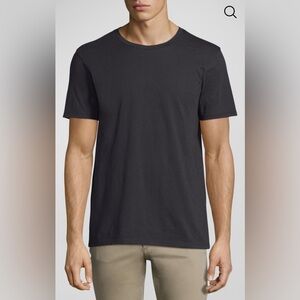 Vince Classic Black Short Sleeve Tee